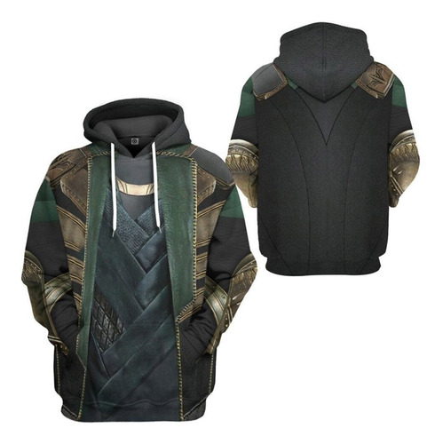 Sudadera Loki Jersey Estampado Traje De Cosplay Adultos