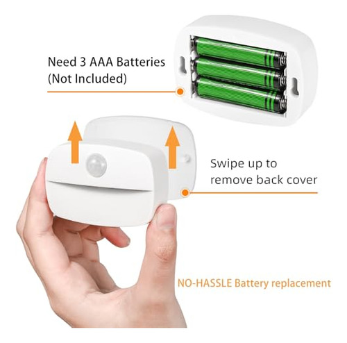 Luz Led Interior Con Sensor De Movimiento Luces A Pilas