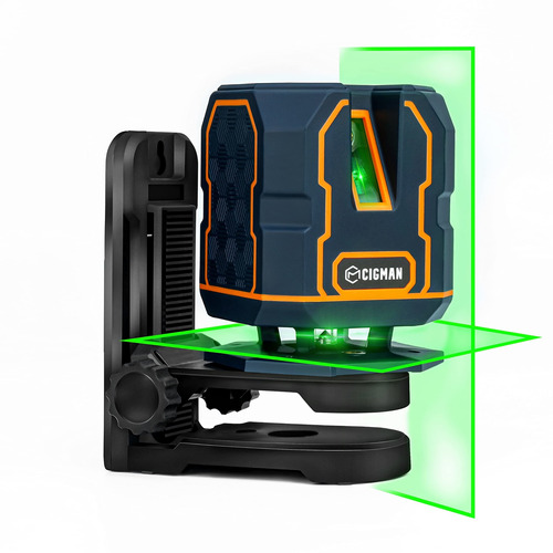 Cigman Laser Cruz Verde Autonivelante Nivel Para Colgar 360