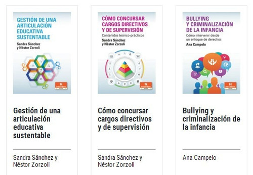 Combo Gestión Escolar 12 Libros  (ne)