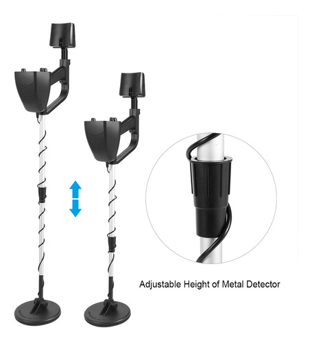 Detector De Metales Alta Precisión Y Impermeables Ajustable