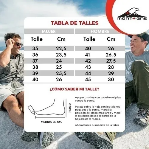 Zapatilla Montagne Impermeable Mujer Pro Hike Borcego Env o gratis
