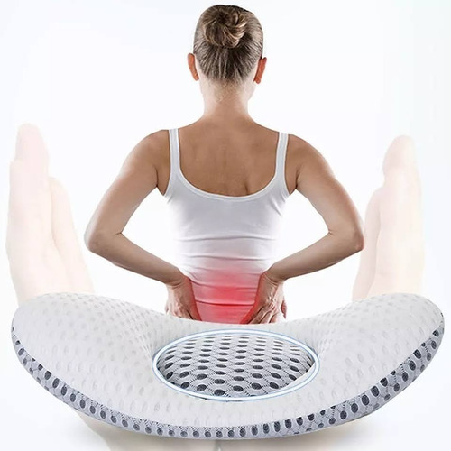 Almohada Ergonomica Apoyo Lumbar Y Espalda Descanso Relax