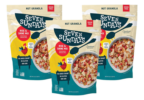 Cereal De Granola De Nueces Seven Sundays, Nuez De Plátano Y