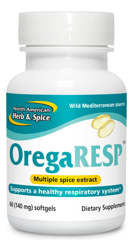 North American Herb & Spice Oregaresp P73 - 60 Cpsulas Bland