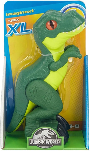 Dinossauro Mattel Trex Blue Xl Jurassic World