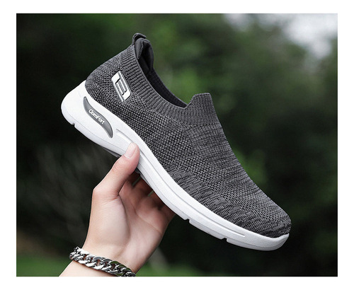 Zapatillas Deporte Para Hombre Zapatos Casuales Sin Cordones