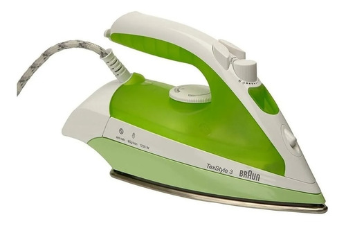 Plancha Braun A Vapor Si 3670-ts330 Color Verde