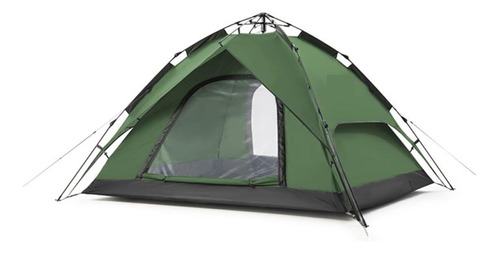 Carpa Camping 2-3 Personas Doble Puerta Impermeable Viaje