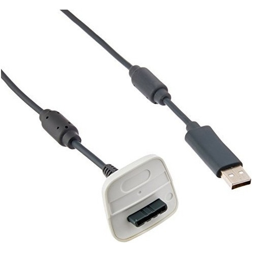 Cable De Carga Usb Genérico Gris Para Controladores De Xbox 