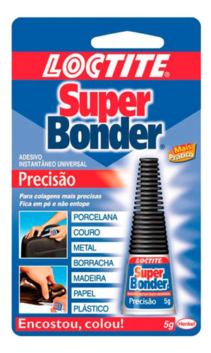 Cola Instantanea Super Bonder 5grs - Kit C/24 Unidades