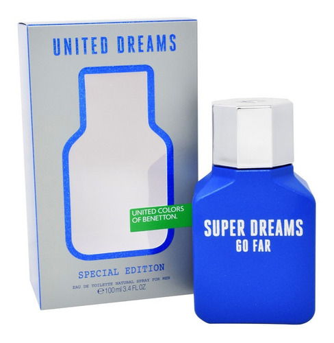 Benetton Super Dreams Go Far 100 Ml Edt  