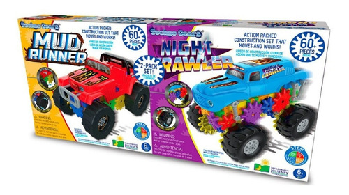 Kits De Construcción Techno Gears Mud Runner Y Night Crawler