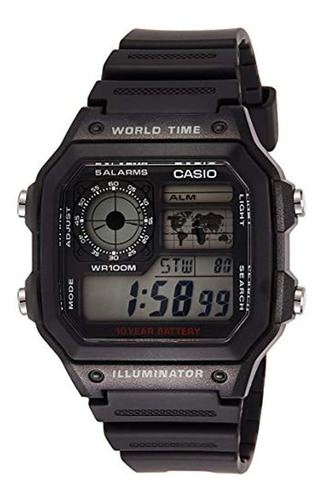 Casio Ae1200wh-1a Reloj Multifunción Para Hombre