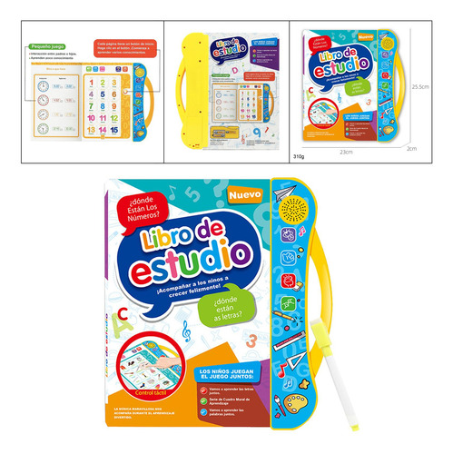 Máquina De Lectura De Español Inglés Educativo Juguete De