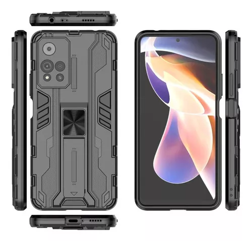 Funda Xiaomi Redmi Note 12 Pro Negro y Blanco silicona. Calidad de