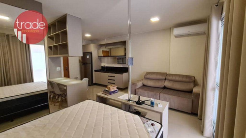 Imagem 3 de 16 de Flat Com 1 Dormitório Para Alugar, 44 M² Por R$ 2.000,00/mês - Bosque Das Juritis - Ribeirão Preto/sp - Fl0113