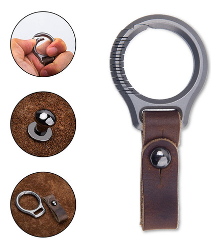 2 Hebillas De Llavero De Coche Clip De Llave De Lujo Para