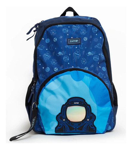 Mochilas Para Nenes Astronautas Espacio Zaphir Esjd24 Color Azul