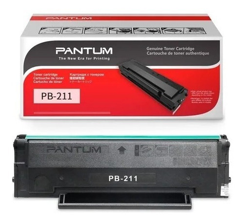 Cartucho De Toner Pantum Original Pb211ev 1600copias