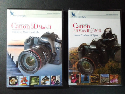 Lote 2 Dvds - Introduction To Canon 5d Mark Ii & 50d - Imp.