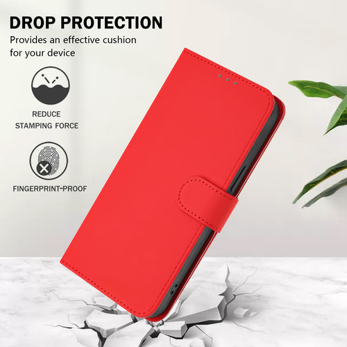 Funda Para Samsung Galaxy A34/a35/a36, Cartera De Piel, 18 Colores, Función Atril, Carga Inalámbrica, Piel Mate