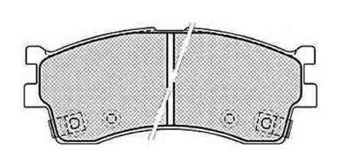 Pastilla De Freno Para Rio Estate Break 1.3-1.5 02/delantera