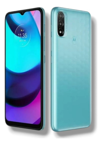 Celular Motorola Moto E20 Azul 2gb Ram 32gb Rom Libre Coastal Blue (Reacondicionado)