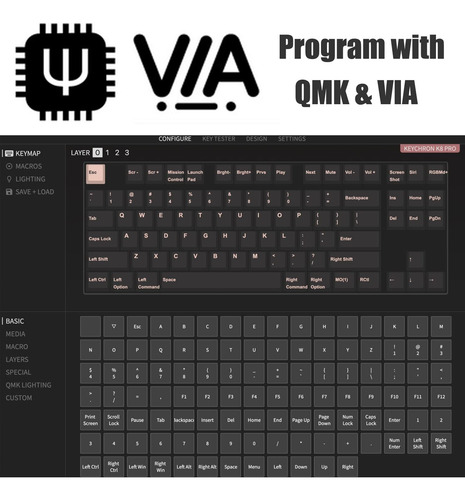 Teclado De Teclado K8 K8 Pro Wireless Mechanical, Teclado De