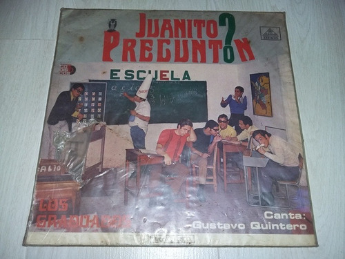 Lp Vinilo Disco Vinyl Los Graduados Juanito Pregunton Cumbia