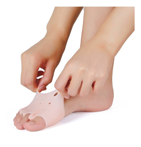 Imagem 1 de 10 de Par Palmilha Ortopédica Antepé Silicone Gel Alivia As Dores