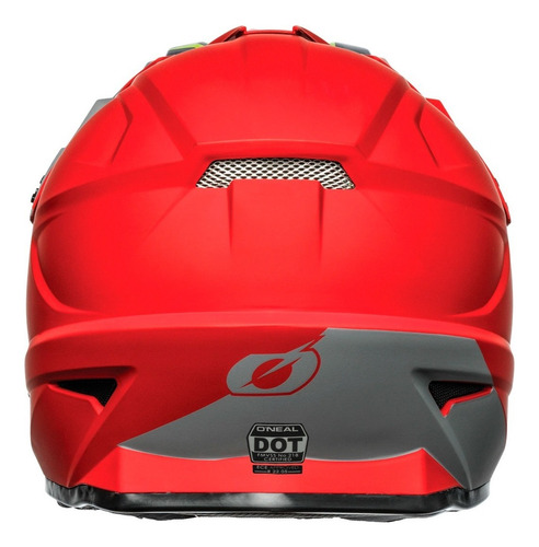 Casco Oneal 1 Series Solid Rojo Motocross Enduro