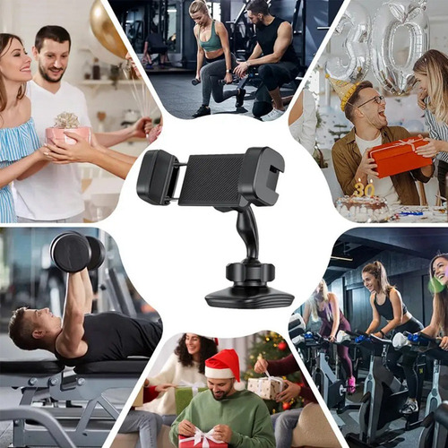 Soporte Magnético Para Teléfono Gym, Resistente, Soporte Par
