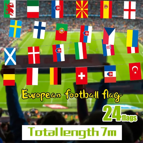 Banderas De Cuerda De La Copa De Europa B, Países Del Mundo,