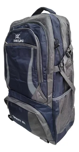 R5001 Mochila Camping 85l Viaje Mochilero Viajera Campamento