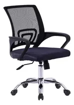 Comprar Silla De Oficina Pc Escritorio Ejecutiva Lumbar Negro Niviko