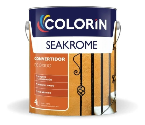 Seakrome Convertidor Antioxido Colorin X 0,9 Lt 