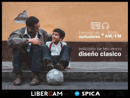Radio Portatil Spica Sp7180 Am/fm Pilas Y Electrica Original