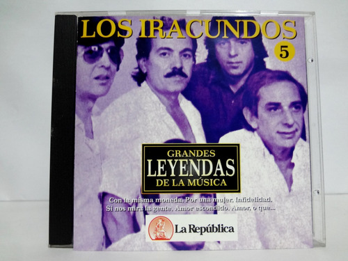 Cd Los Iracundos - Las Grandes Leyendas De La Música