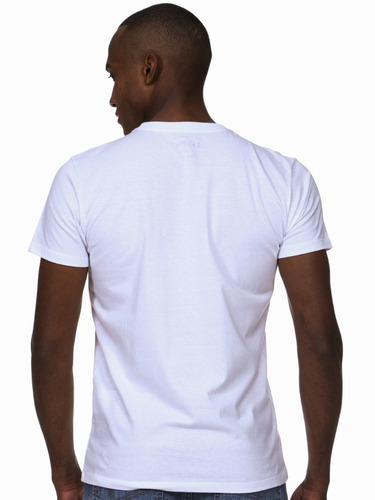 Imagem 3 de 6 de Camiseta Masculina Algodão - Estampa Gota