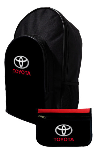 Mochila Y Cartuchera Promo Toyota #107