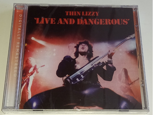 Cd Thin Lizzy - Live And Dangerous (nac/lacrado