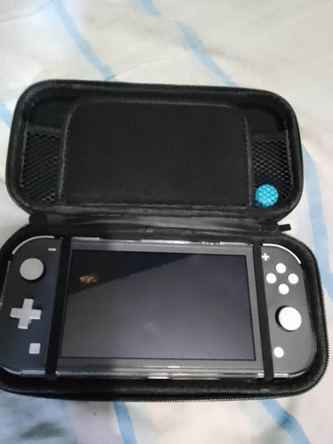 Nintendo Switch Lite Color Negro Con Accesorios Varios