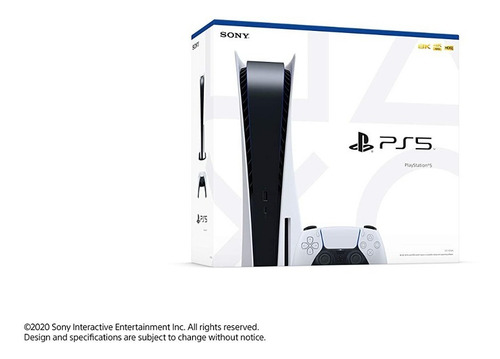 Consola Sony Ps5 Standard 825gb Color Blanco
