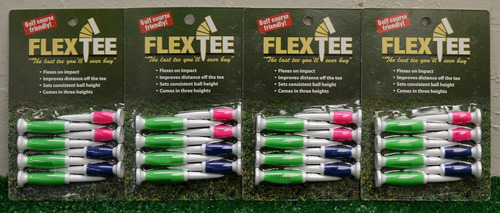 4 Flex Tee 2 1 4  2  3  Golf Color Verde Azul Rosa
