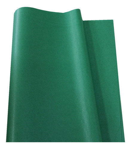Papel De Seda 50x70 Cm Pacote Com 100 Folhas Verde Escuro