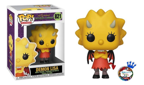 Funko Pop! The Simpsons Demon Lisa #821 Treehouse Of Horror