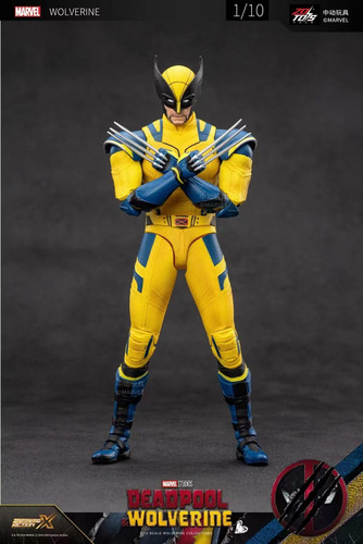 A Modelo De Figura Articulada Original De Zd X-men Wolverine