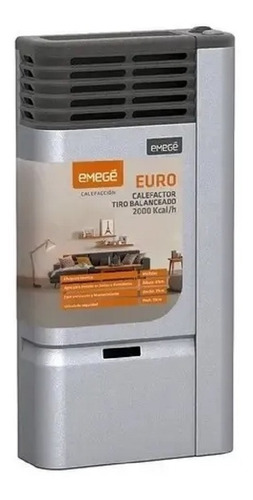 Calefactor Tiro Balanceado Emege Euro 2000c Multigas 2019