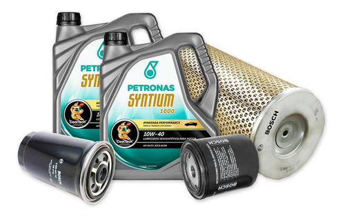 Kit Filtros + Aceite Syntium Chevrolet S 10 2.5 Maxion Td